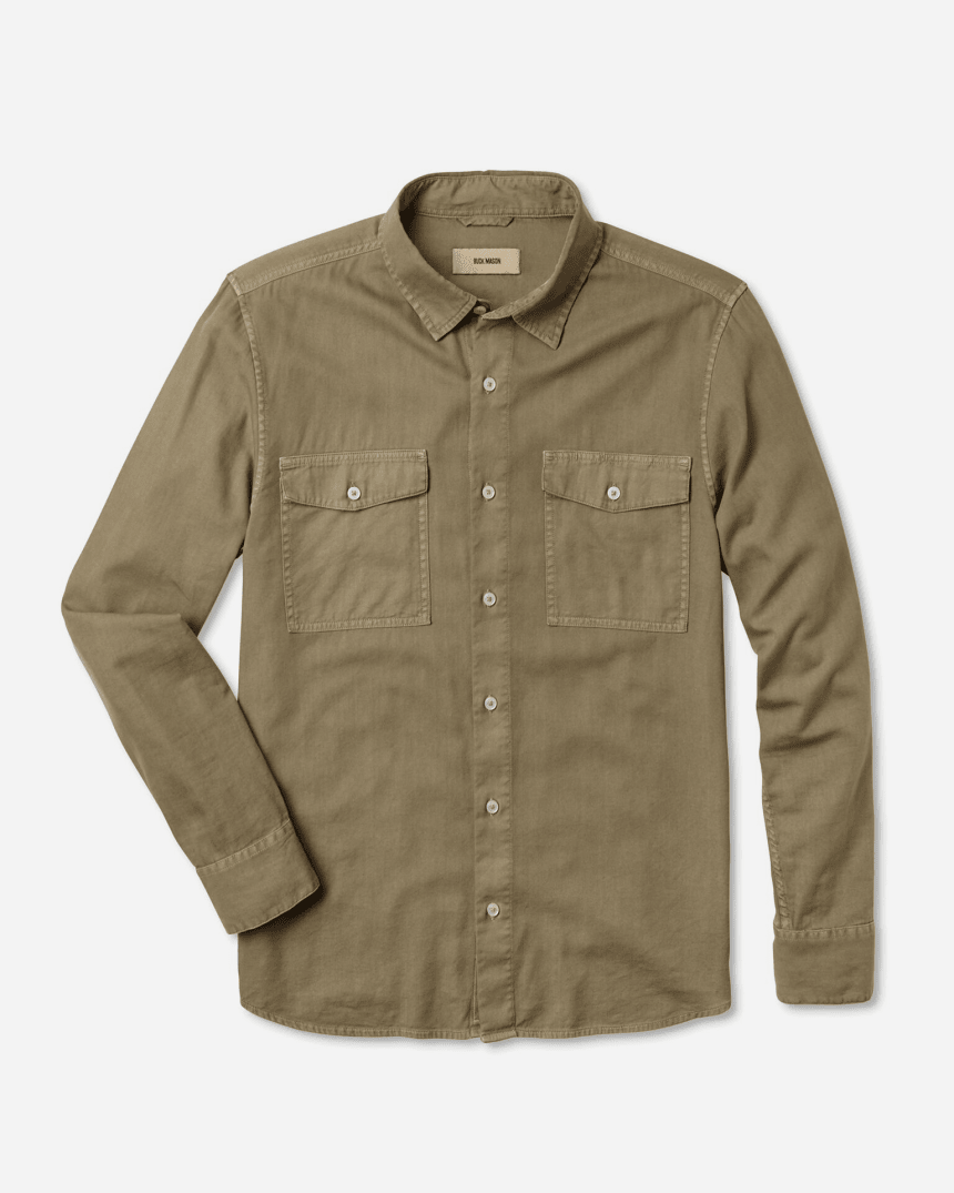 This Cool Two-Pocket Shirt Draws on Vintage Military Style - Airows