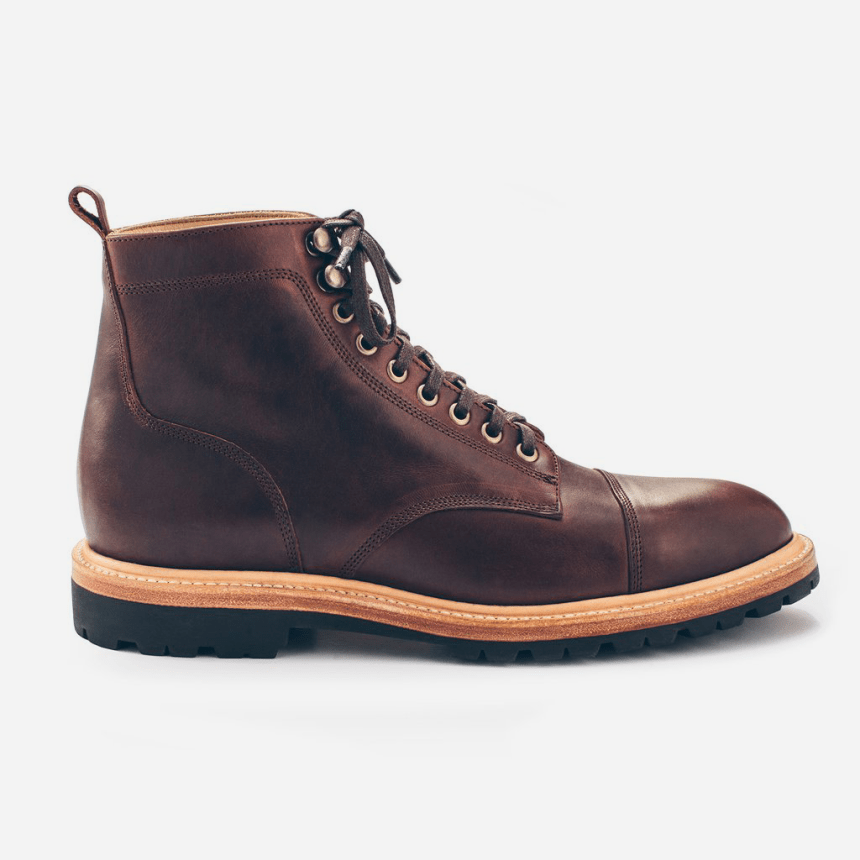 These Full-Grain Steerhide Moto Boots are Made for Walking, Riding ...