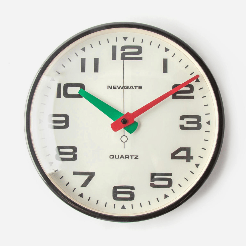 Add Retro Style to Your Home With Newgate's MidCentury Wall Clocks