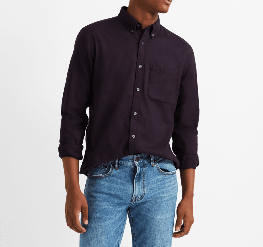 club monaco flannel shirt