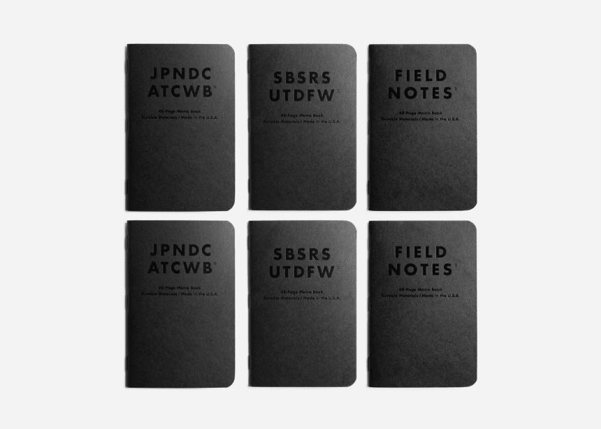 Field Notes' Clandestine Notebooks are the Perfect Stocking Stuffer