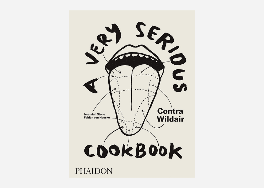 It is a very serious. Cook book Cover Design.