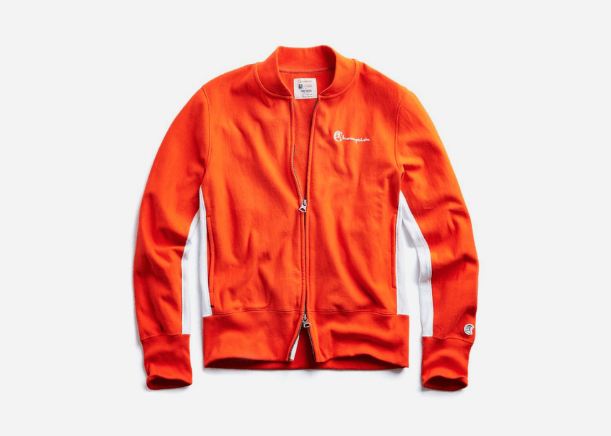 Bring on the Bold With This Bright Orange Track Jacket Airows