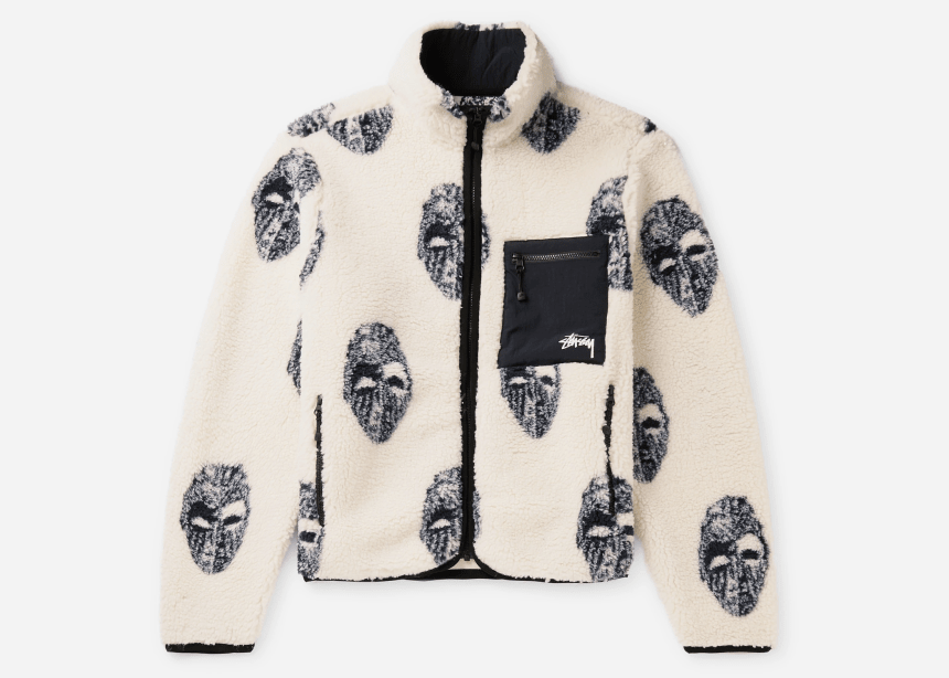 Stüssy Brings the Cool With New Fleece Jacket Release - Airows
