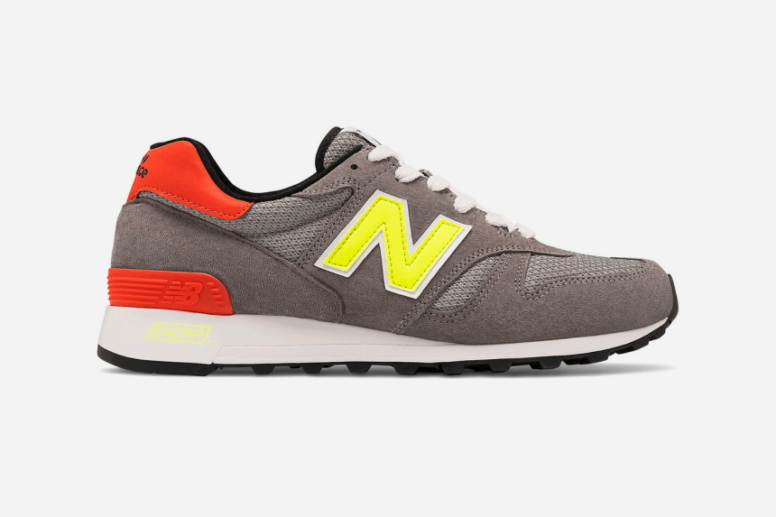 New Balance Adds Fluorescent Accents to the Made in USA 1300 - Airows