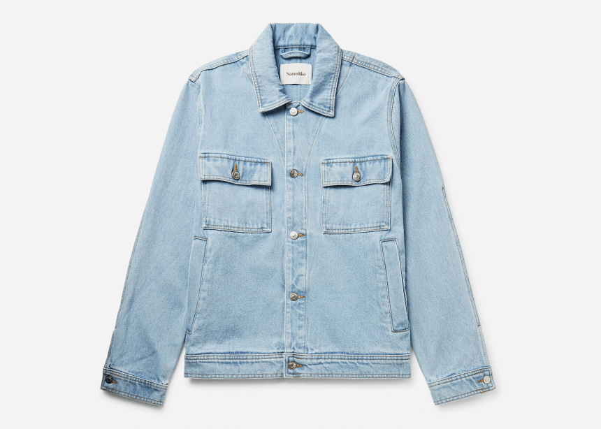 Nanushka Adds Handsome Ease to the Classic Denim Jacket - Airows