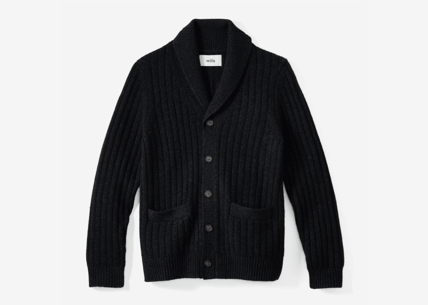 Wills Gives the Classic Shawl-Collar Cardigan a Cashmere Upgrade - Airows