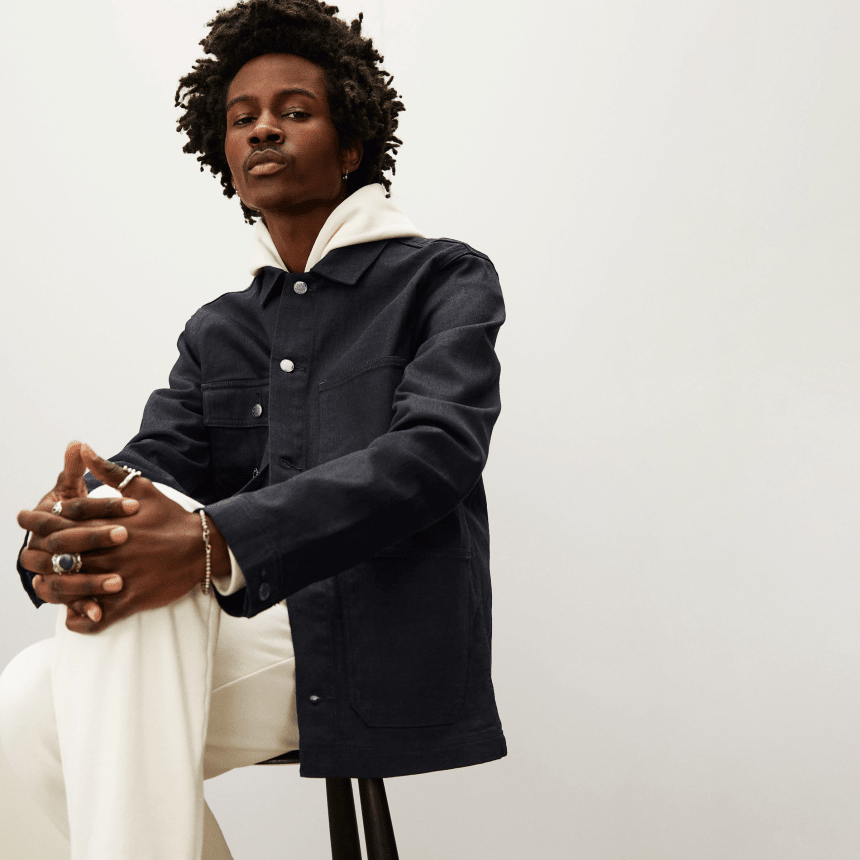 Everlane Releases a Classic Take on the Denim Chore Jacket - Airows