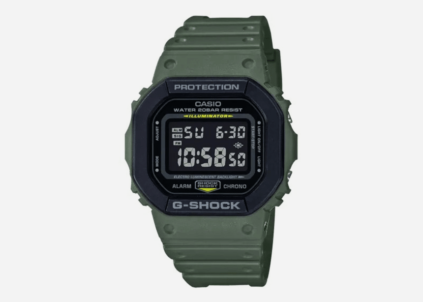 G-SHOCK Launches Sleek Military-Inspired Watch - Airows