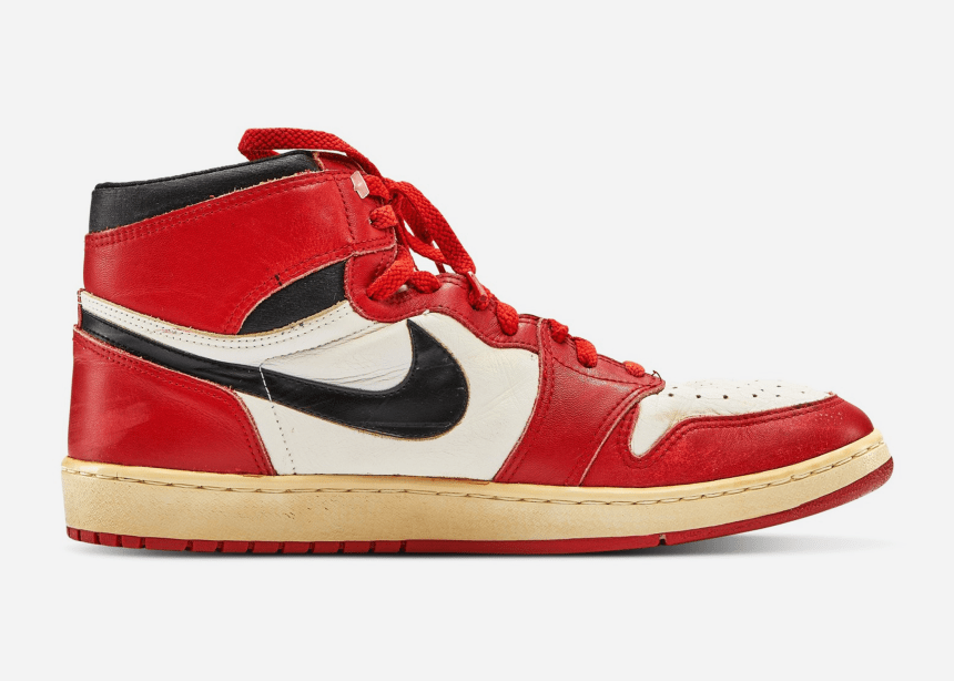Now Is Your Chance to Score Michael Jordan's Game-Worn Jordan 1s - Airows