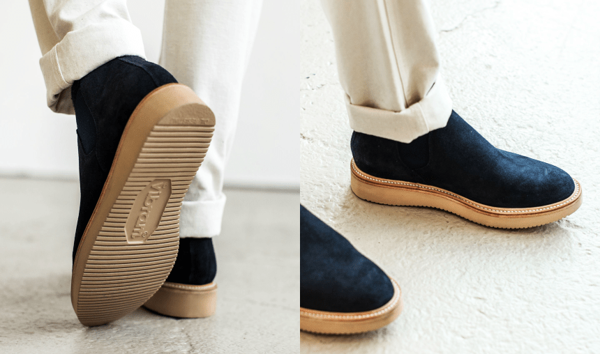 Taylor Stitch's Weatherproof Suede Sneaker-Boots Will See You Through ...