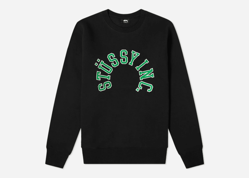Stüssy Channels Collegiate Style With New Sweatshirt Release - Airows