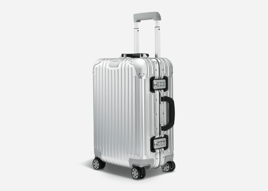 RIMOWA Remixes Its Carry-On Suitcase With Leather Handles - Airows