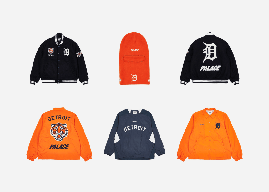 Detroit Tigers x Palace Team Up on Retro-Tinged Baseball Capsule - Airows