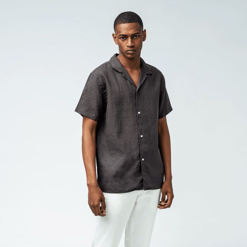 This Is the Best Affordable Linen Camp-Collar Shirt for Men - Airows