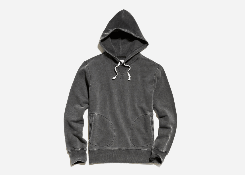 Todd Snyder Adds a Vintage Hoodie in Black Sand to the Collection - Airows