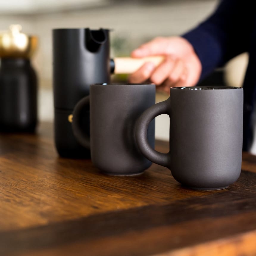 Upgrade Your Am With These Sleek Matte Black Coffee Mugs Airows 5771