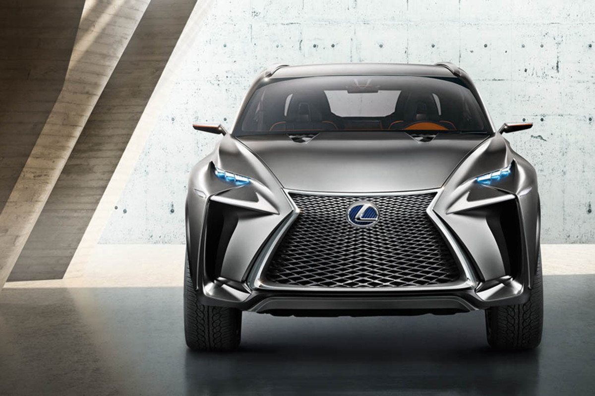 Lexus Lf Nx Crossover Concept Airows Planning On Making Its Public Debut At The Frankfurt Auto Show Next Week This Crossover Concept From Lexus Has Some Futuristic Stylings And A Very Unique