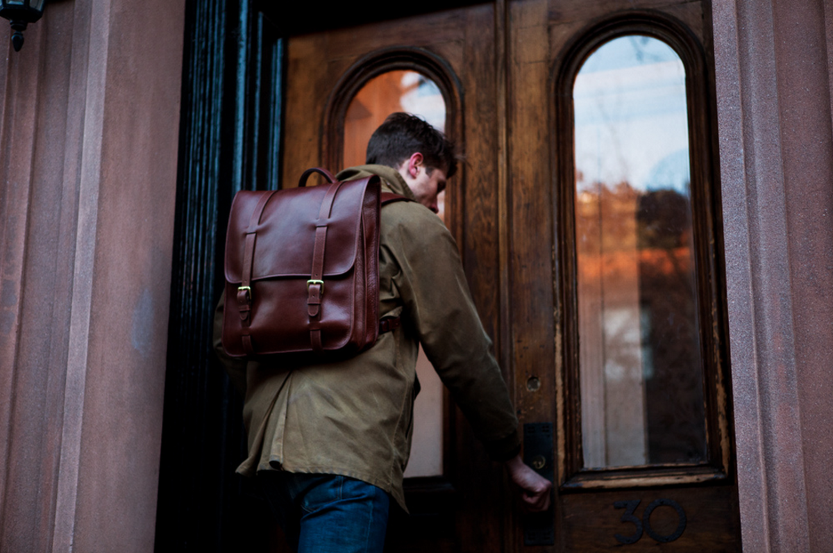 Lotuff Leather Backpack - Airows