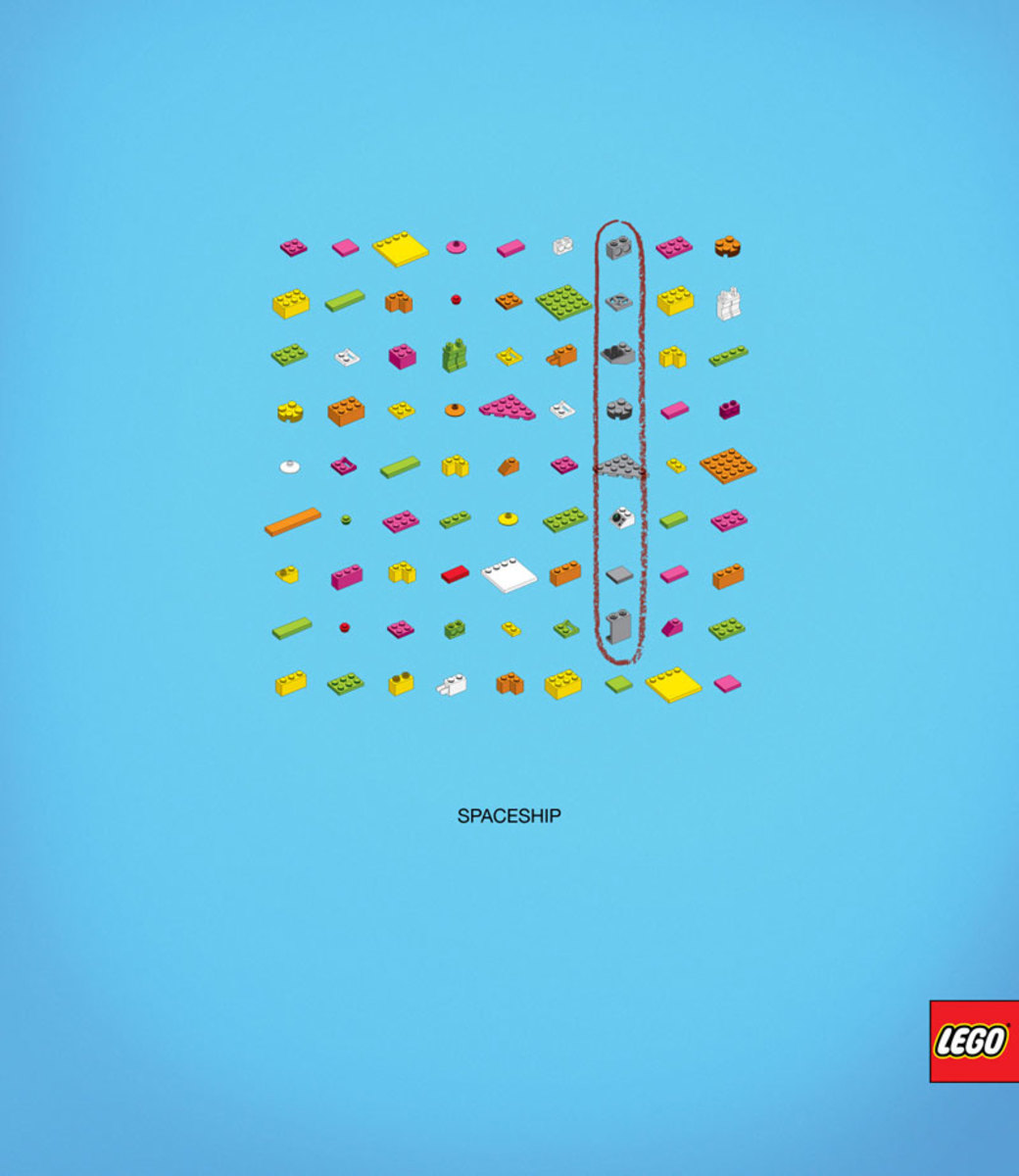 15 Delightfully Creative LEGO Ads That Celebrate Imagination - Airows