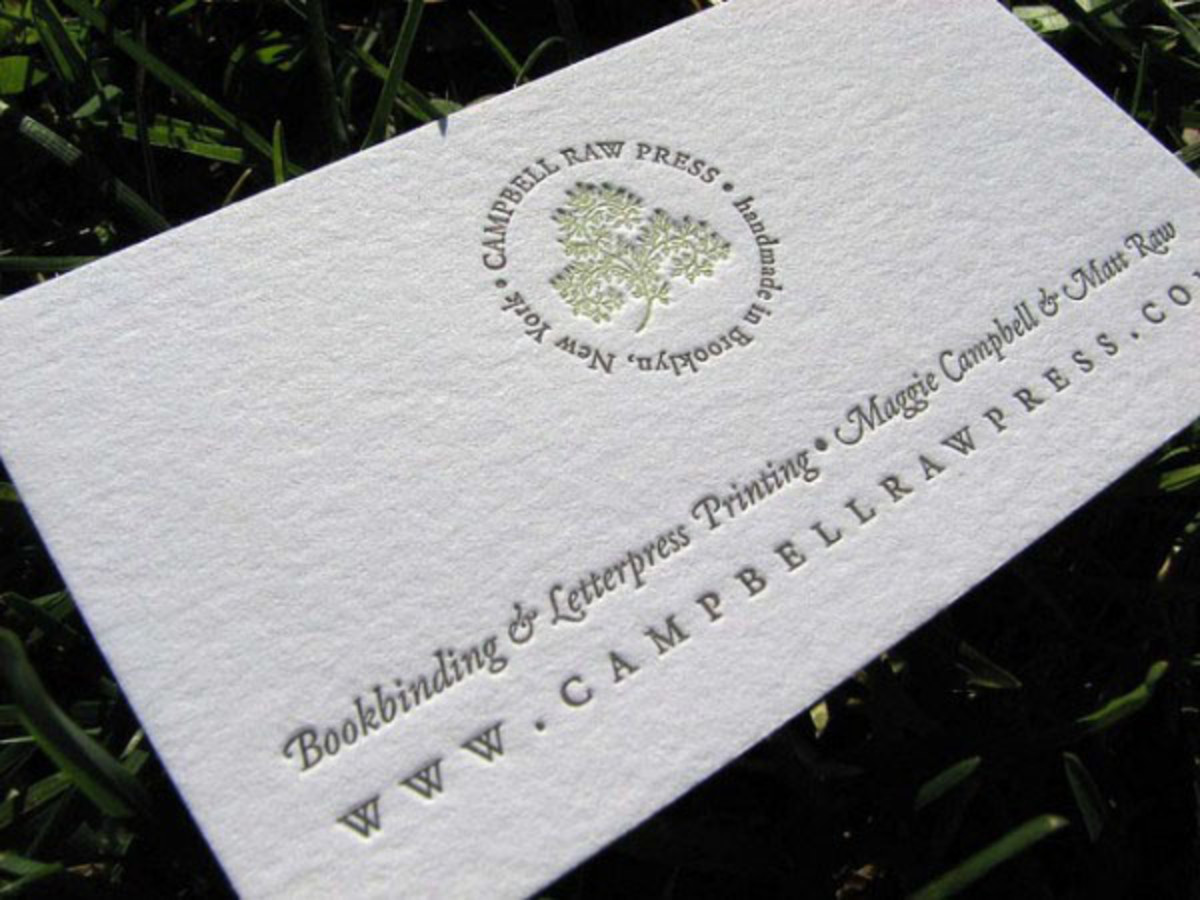 24 Beautiful Examples Of Letterpress Business Cards Airows