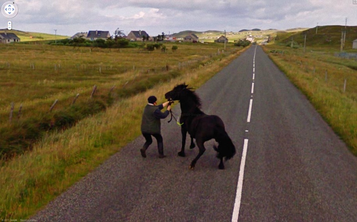 50 Shocking Google Street View Photos - Airows