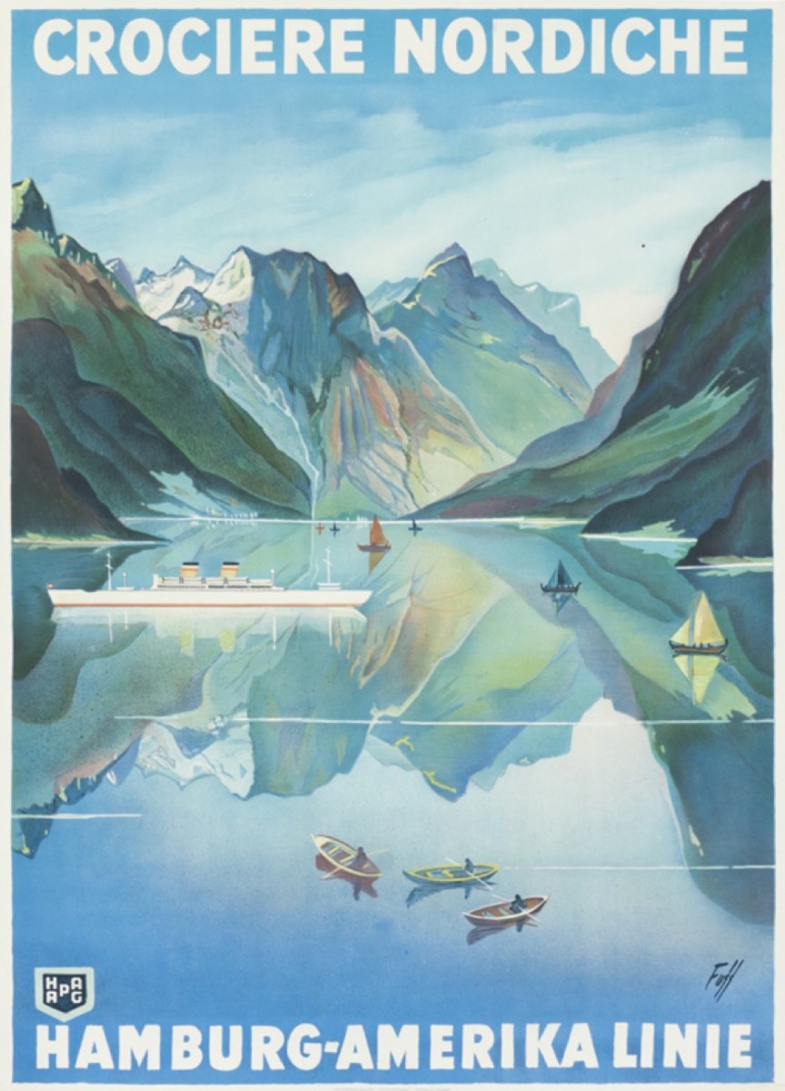 Designed Vintage Boating Posters Airows