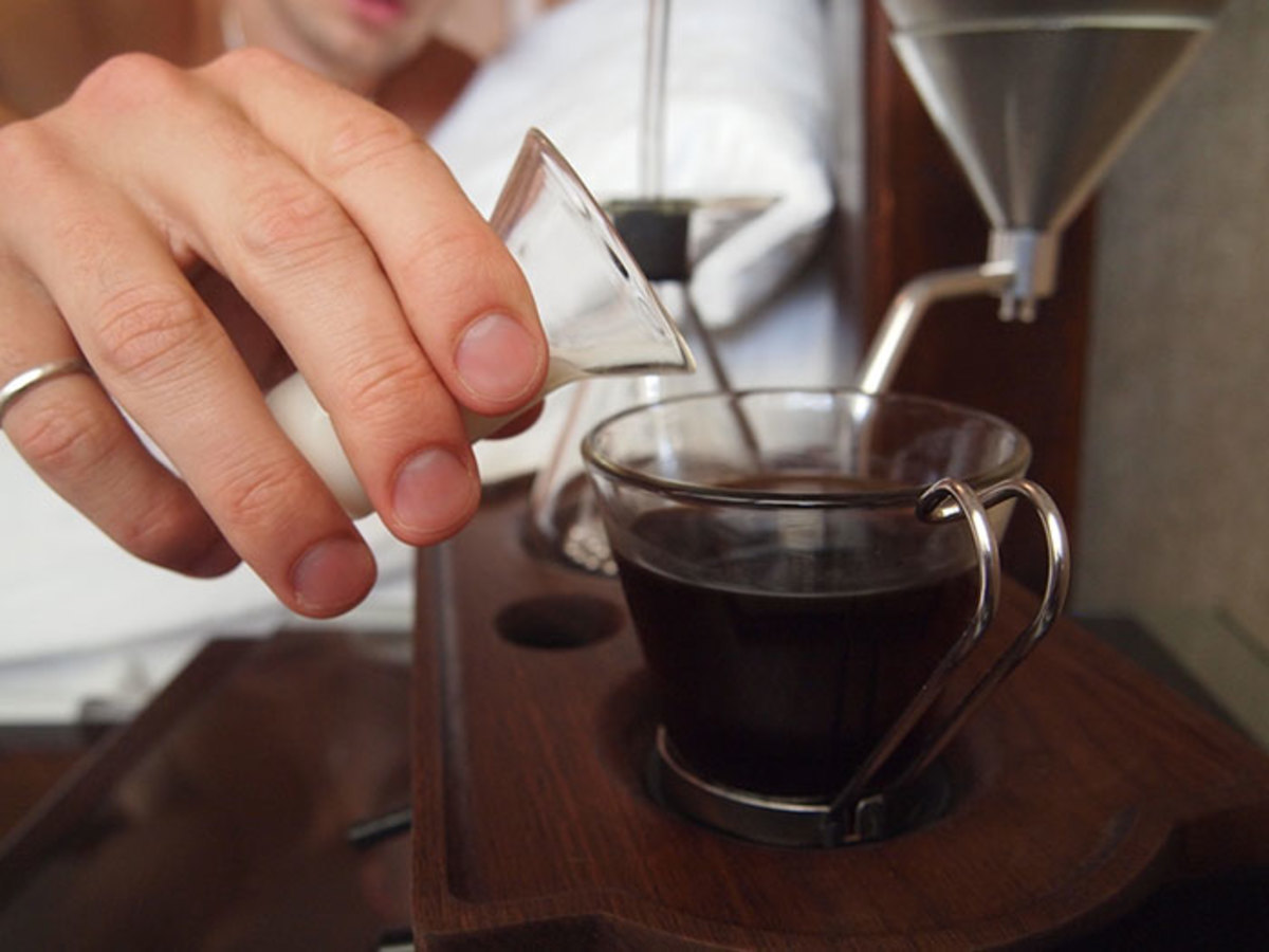 This Alarm Clock Will Wake You Up With A Fresh Cup Of Coffee