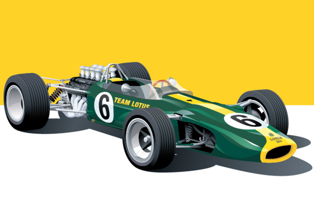These Awesome Prints Of Historic Racing Cars Would Look Great In Your