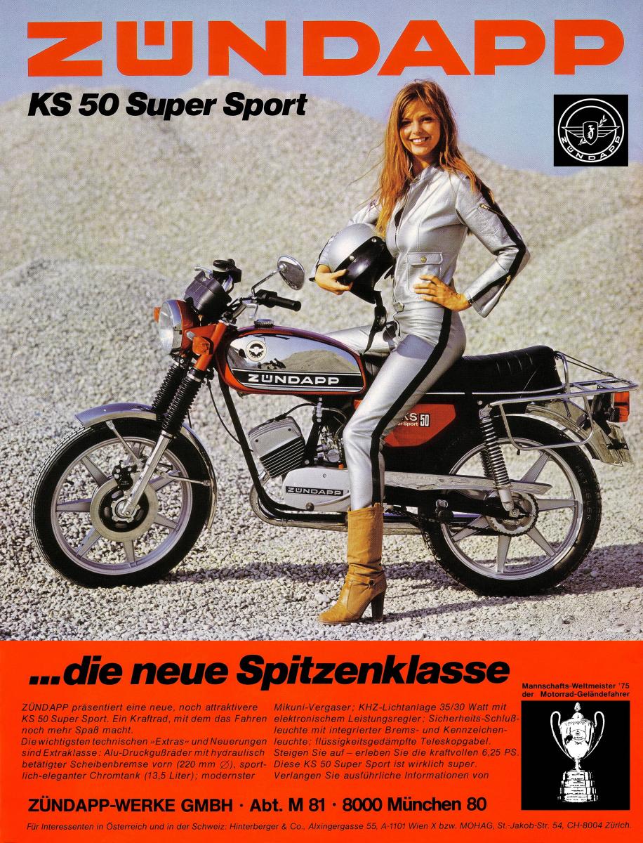 16 Cool Vintage Motorcycle Ads - Airows