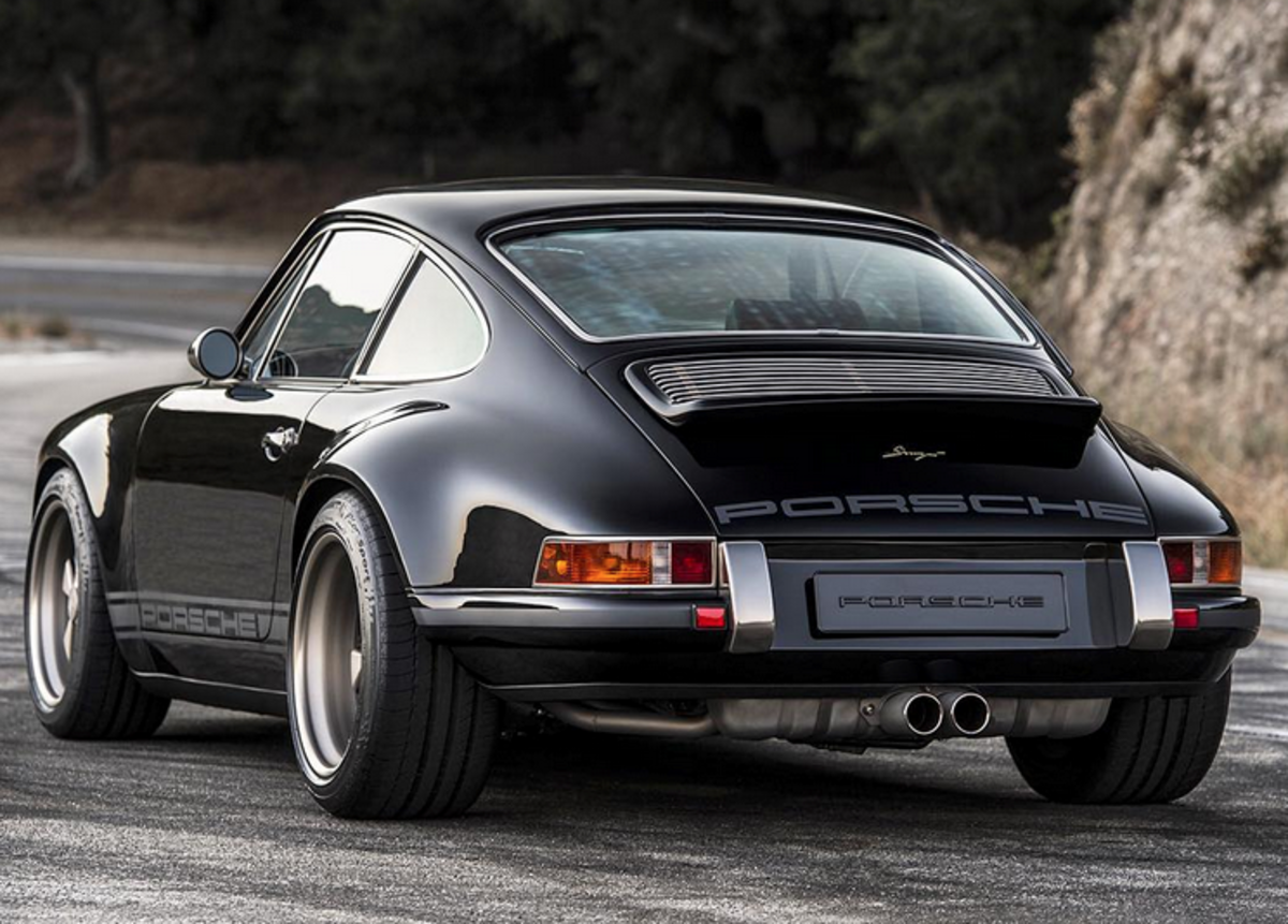 A Black And Tan Custom Porsche 911 That's All Kinds Of ...