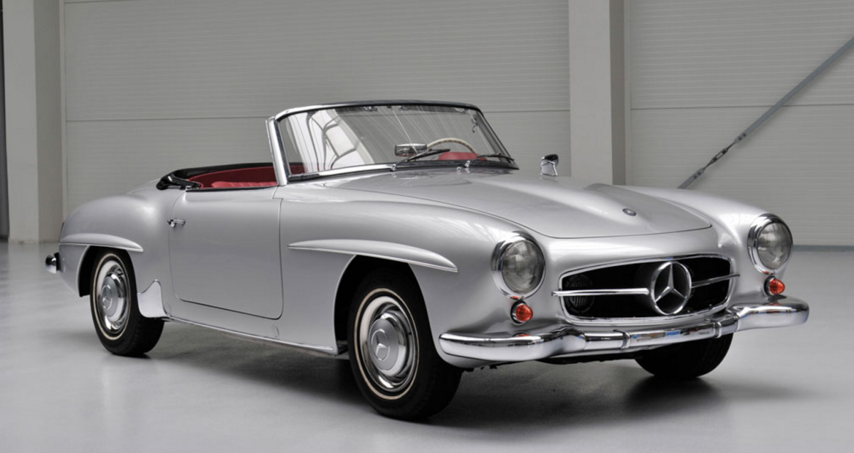 Car Porn: 1961 Mercedes-Benz 190 SL - Airows