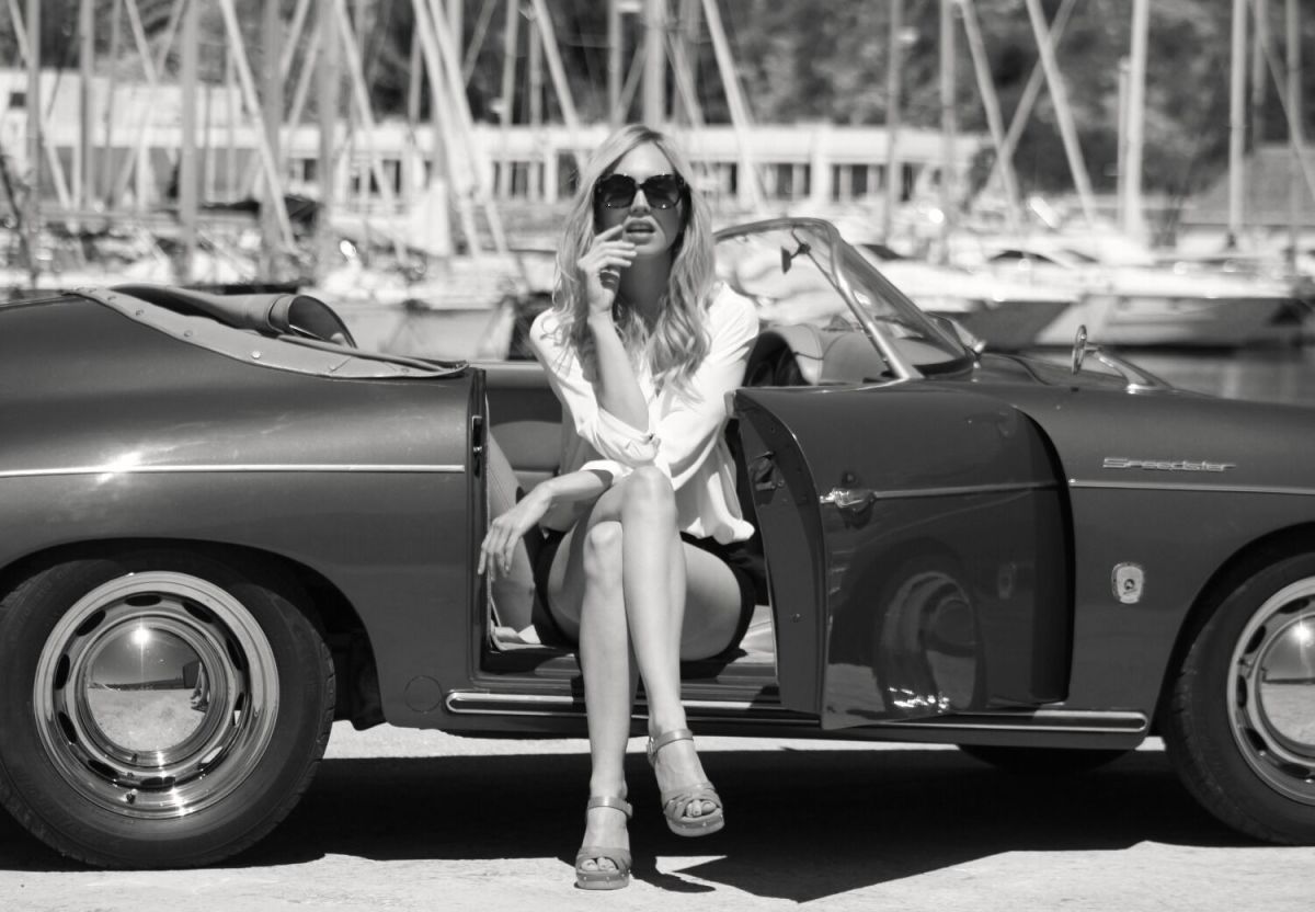 Few Better Combos Than A Porsche 356 Speedster And A Beautiful Girl