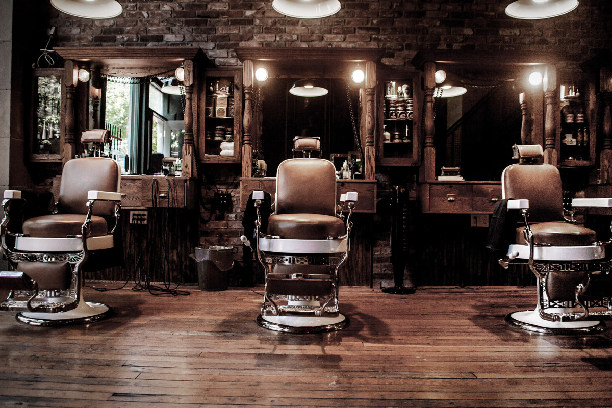 Ide Penting Awesome Barber Shop, Desain Cat