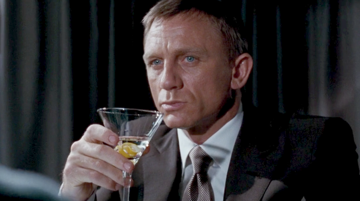 Infographic: James Bond's Drinks Of Choice Through Every 007 FIlm - Airows