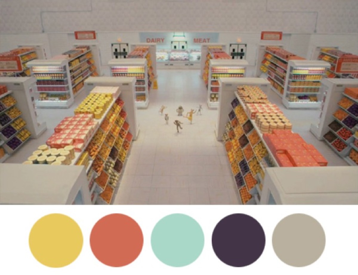 Wes Anderson Palettes