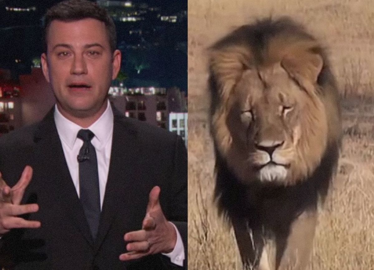 Watch Jimmy Kimmel Break Down Over The Cecil The Lion Death And