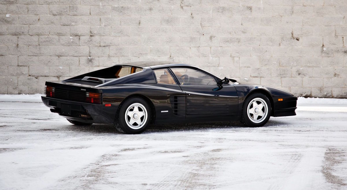 black ferrari testarossa for sale