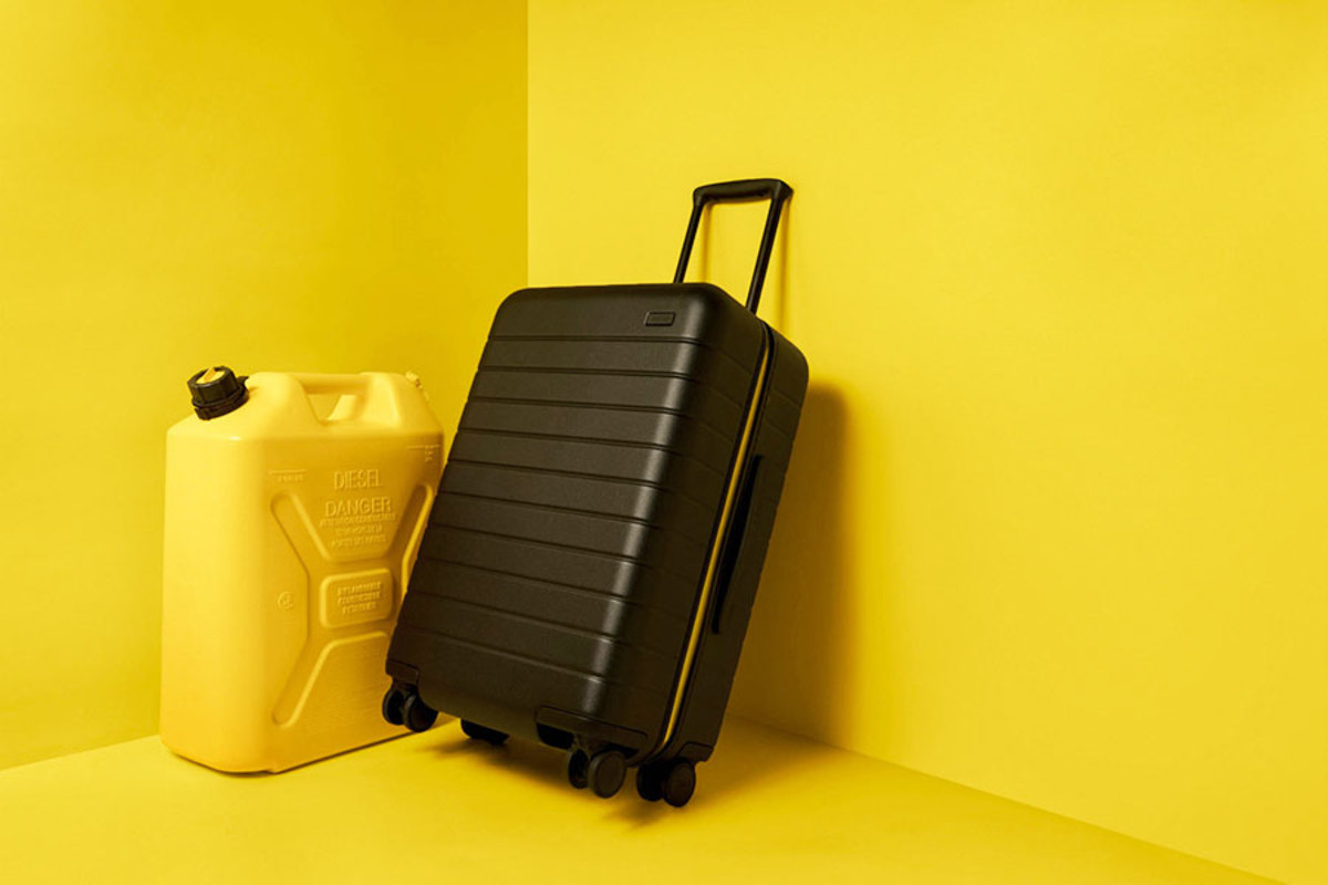 away luggage yellow