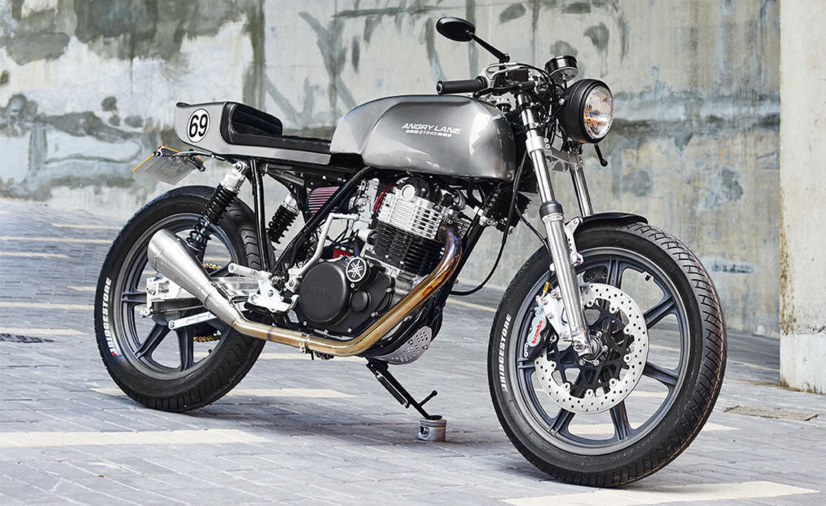 This Custom Yamaha SR500 Café Racer Hits All the Right Notes - Airows