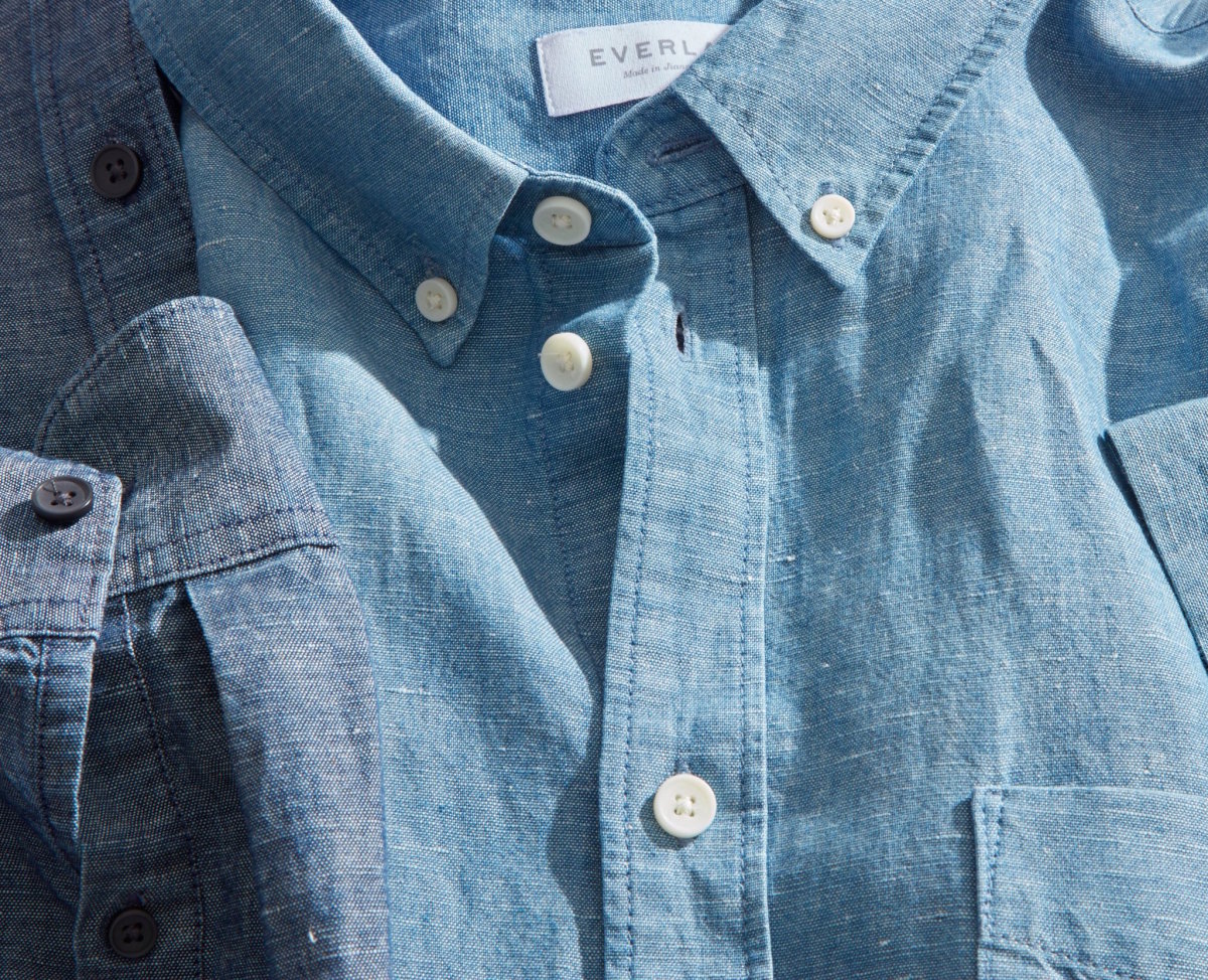 This Linen-Chambray Shirt Is Light, Breathable, and Made for ...