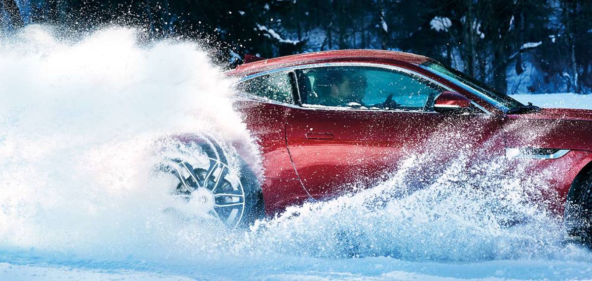 This Amazing Video of an F-Type on Ice Will Cool You Down Fast - Airows