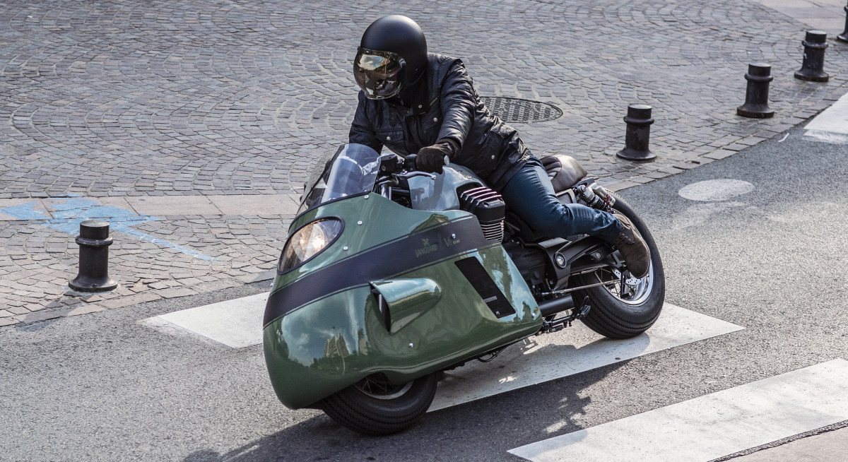 This Custom Moto Guzzi Dustbin Is Dripping in Cool - Airows