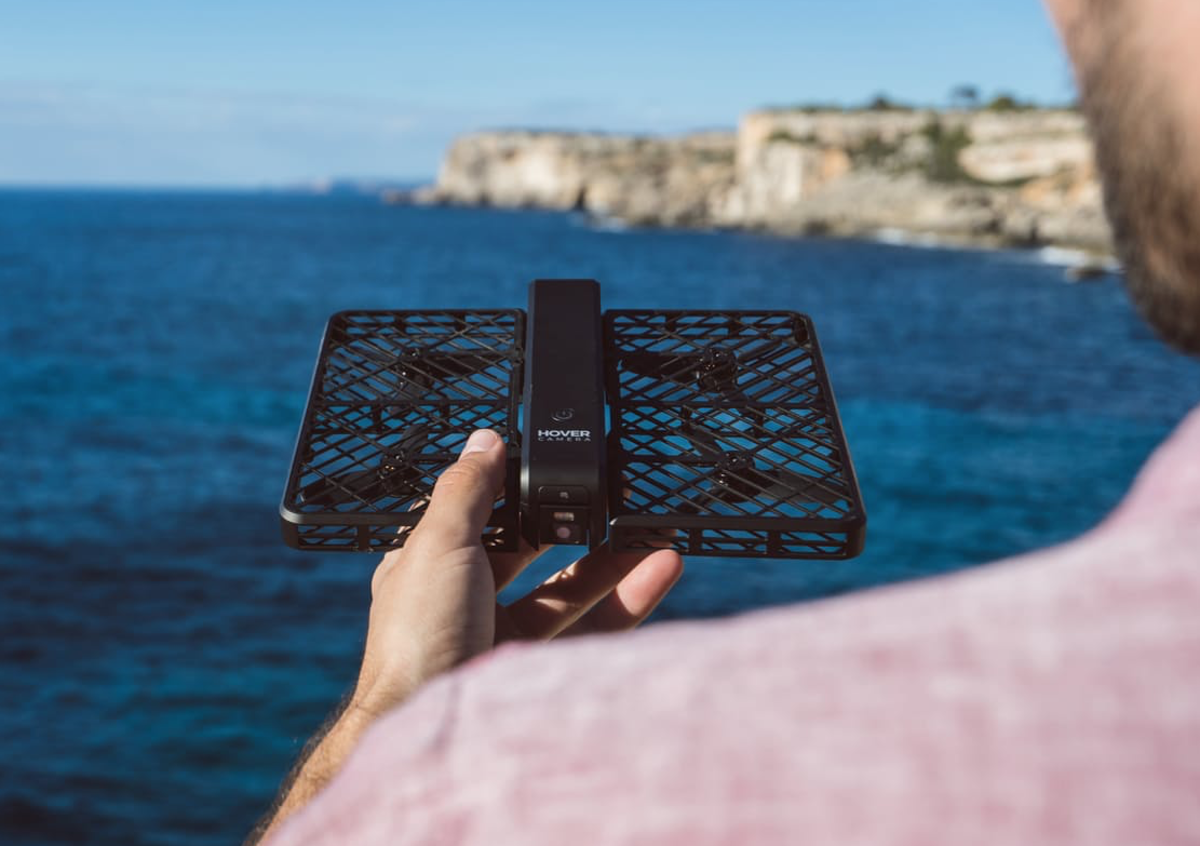 A Robotics Company Built a Foldable Drone Camera That Follows You