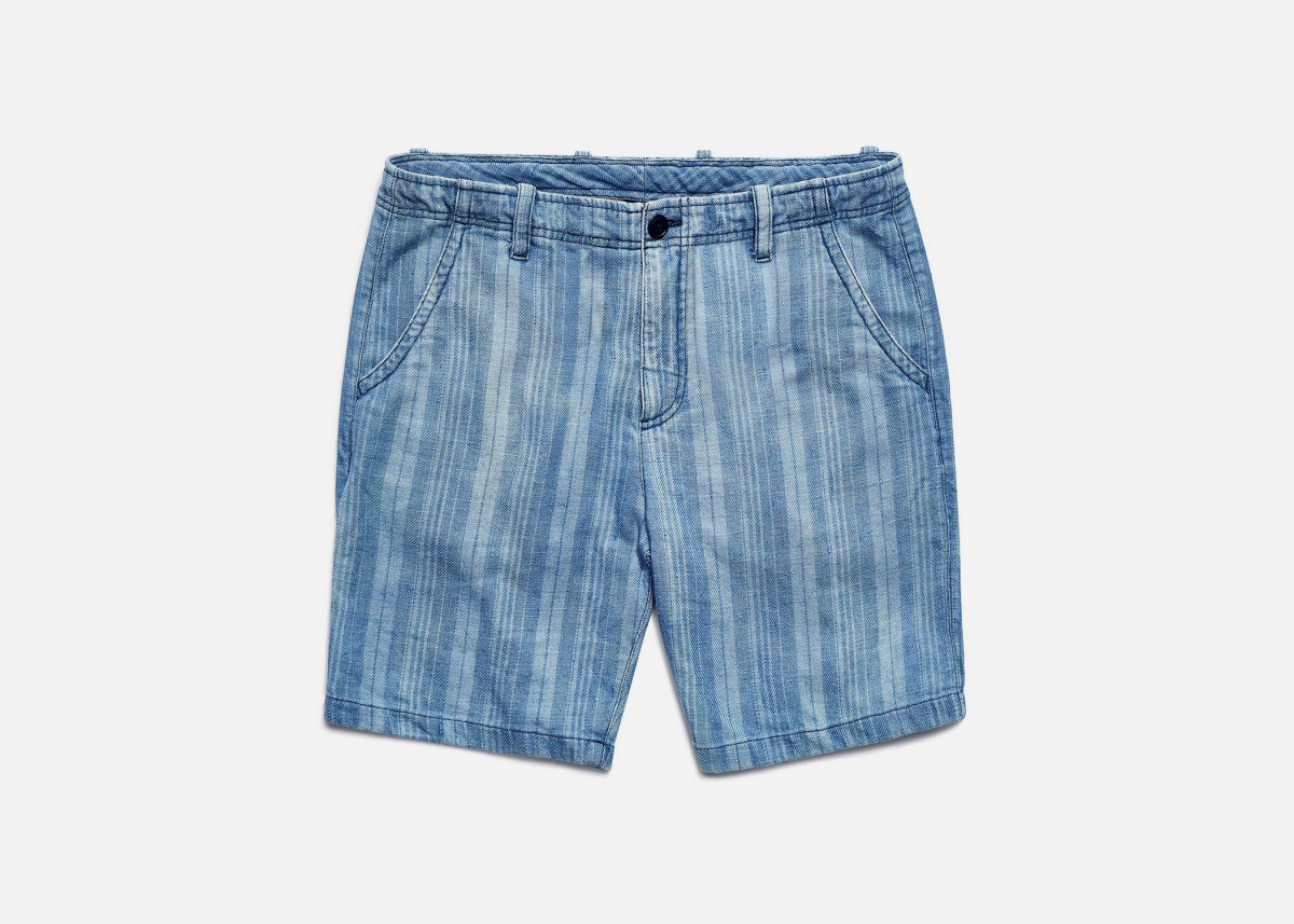 The Indigo Stripe Short That'll Give Your Summer Style a Big Upgrade ...