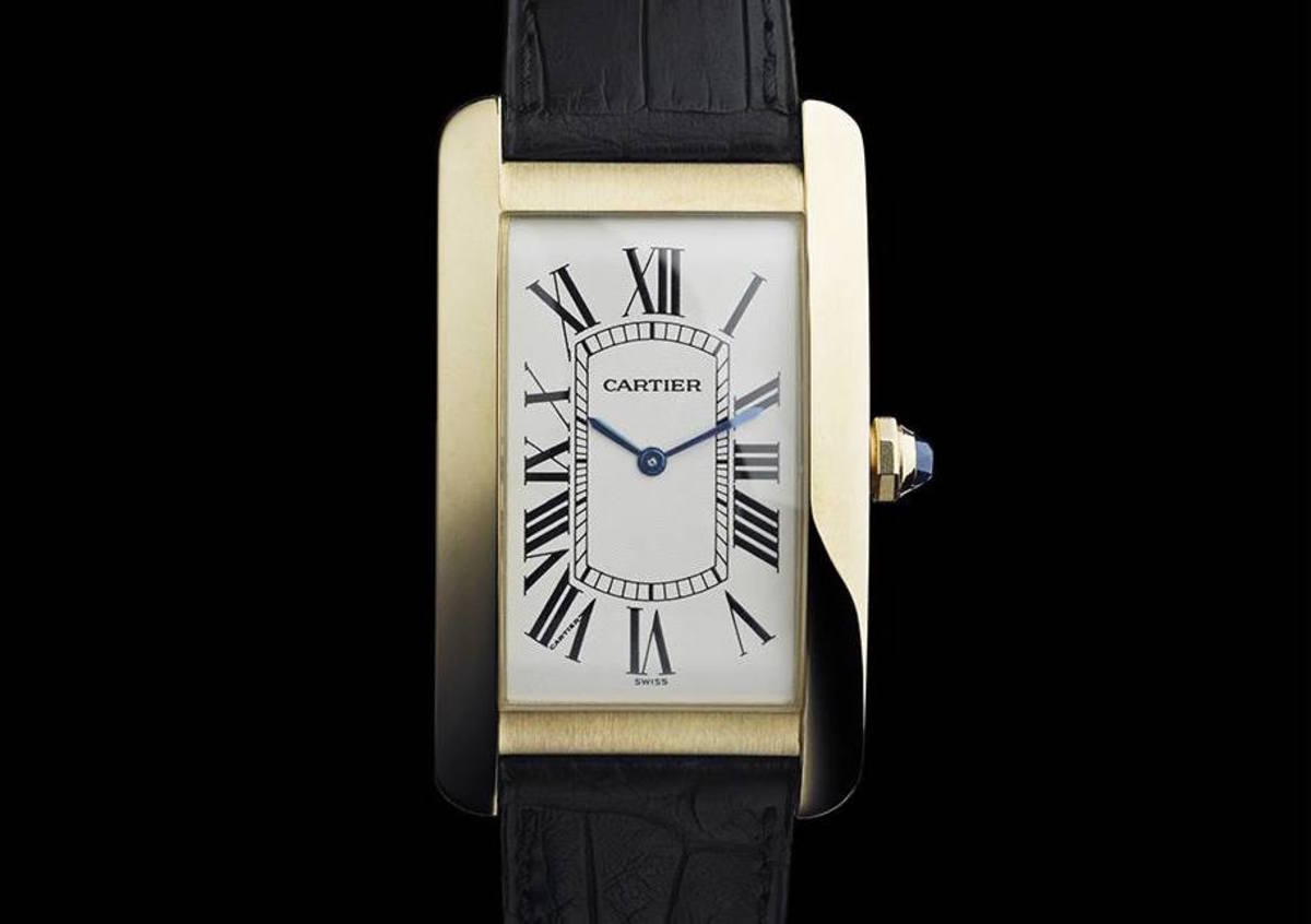 Cartier the tank discount watch franco cologni