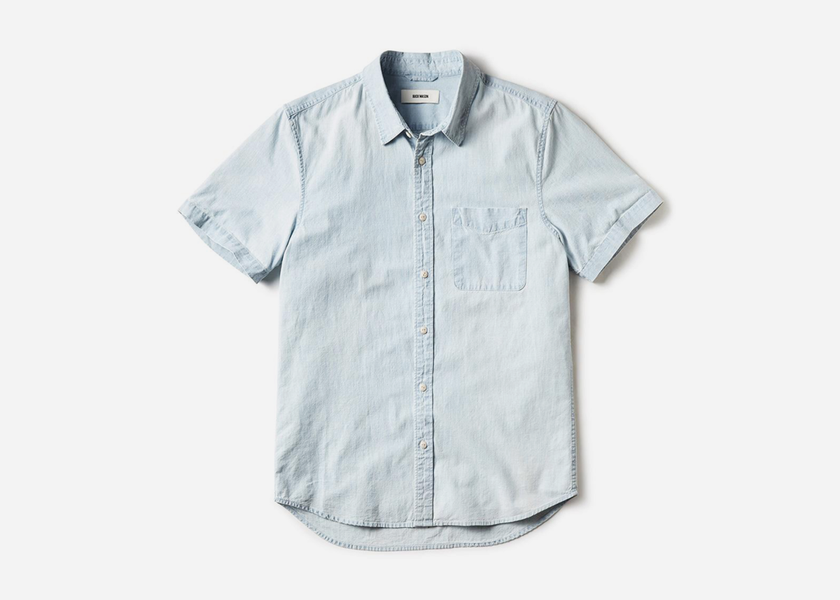 Buck Mason Unveils New Summer-Ready Chambray Shirts - Airows