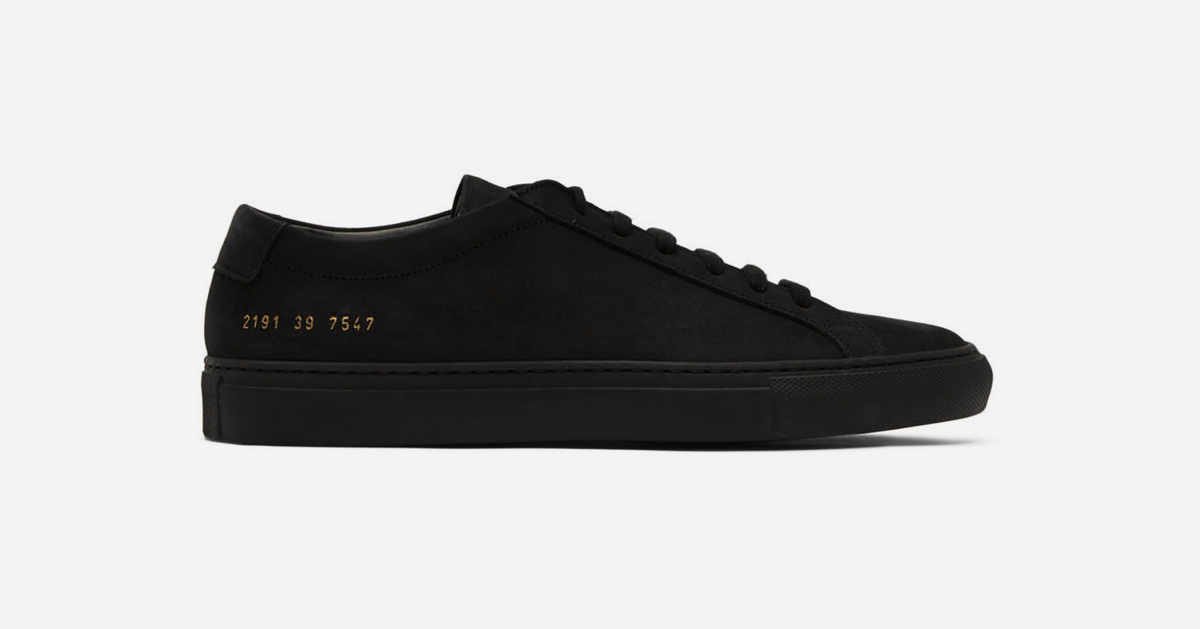 common projects off white suede