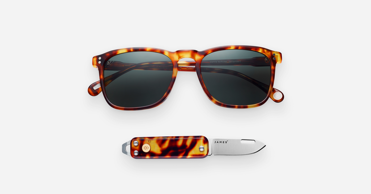 These Cool Sunglasses Arrive With a Matching EDC Knife Airows