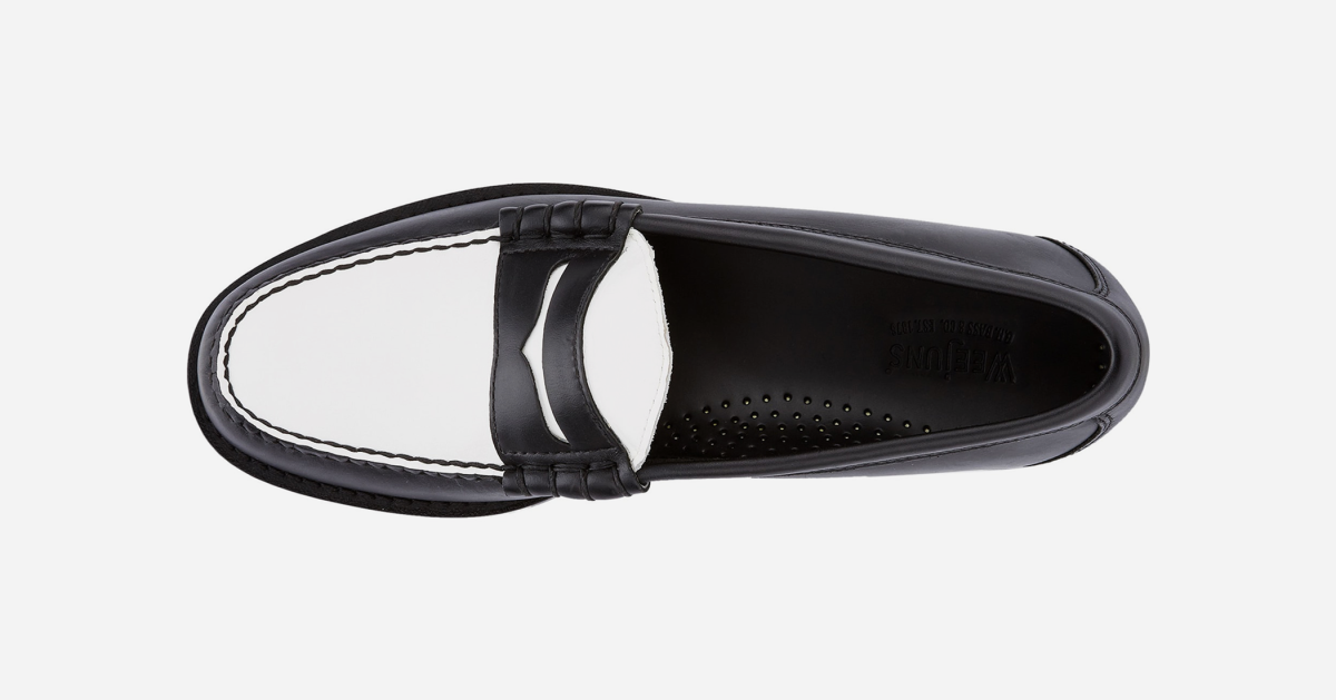 gh bass weejuns colorblock